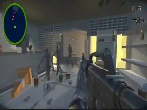 Игра Private Zombie Wave онлајн