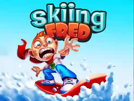 Игра Skiing Fred онлајн