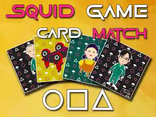 Игра Squid Game Memory Card Match онлајн