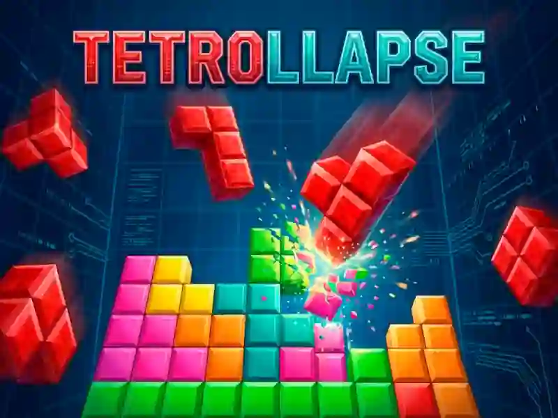 Игра Tetrollapse онлајн