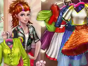 Игра Sery Shopping Day Dolly Dress Up онлајн