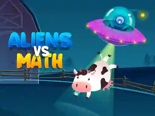 Игра Aliens Vs Math онлајн