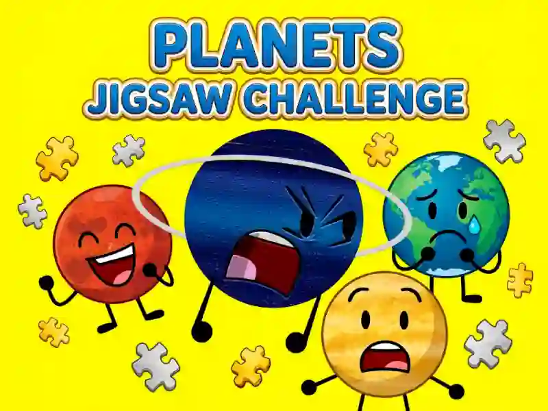Игра Planets Jigsaw Challenge онлајн
