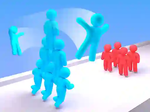 Игра Crowd Stack Race 3D онлајн