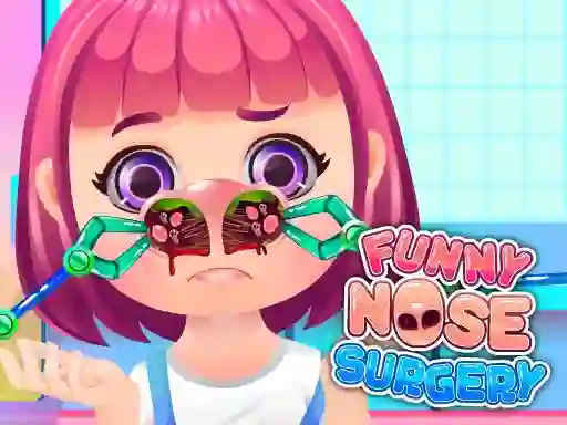 Игра Funny Nose Surgery онлајн