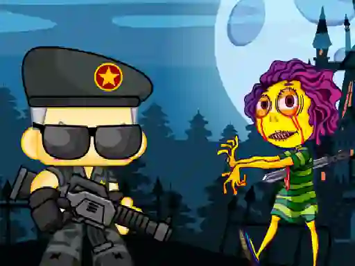 Игра Zombie Shooter 2d онлајн