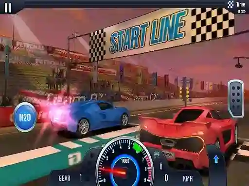 Игра Fast Line Furious Car Racing онлајн