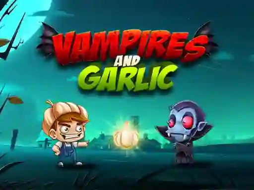 Игра Vampires And Garlic онлајн