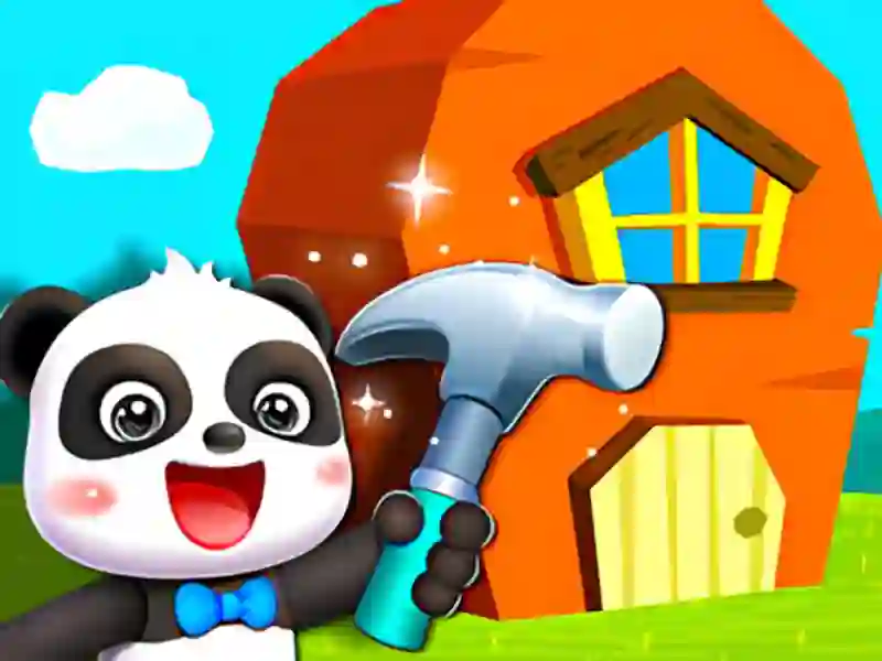 Игра Baby Panda House Design онлајн