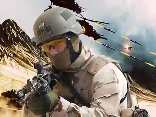 Игра Modern Commando Combat онлајн
