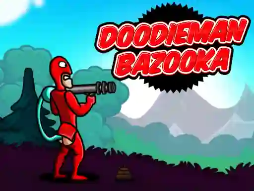 Игра Doodieman Bazooka онлајн