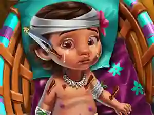 Игра Ocean Baby Injured онлајн