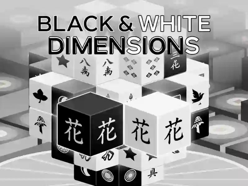 Игра Black and White Dimensions онлајн