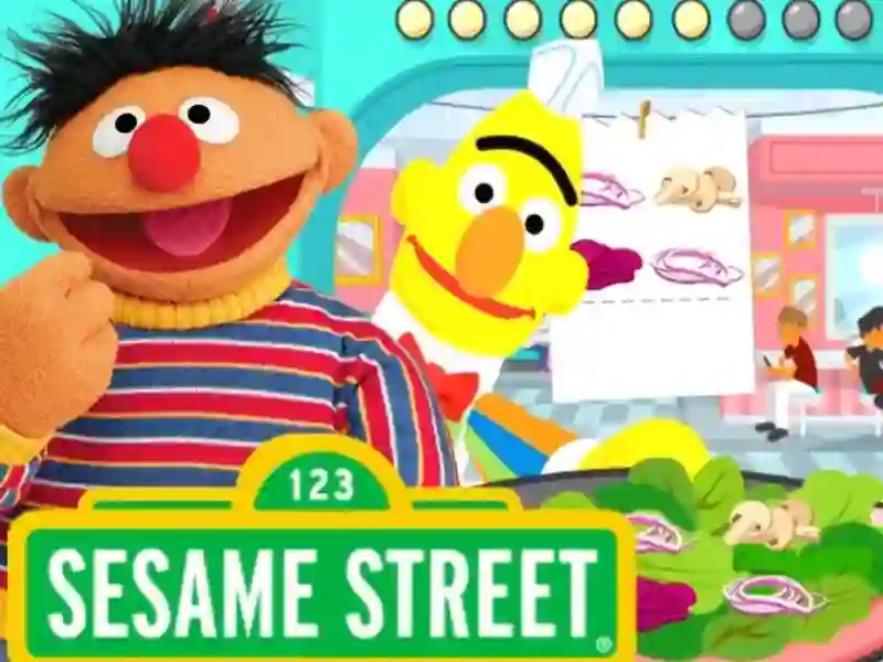 Игра 123 Sesame Street: Super Salad Diner онлајн