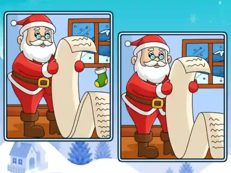 Игра Christmas Spot the Difference онлајн
