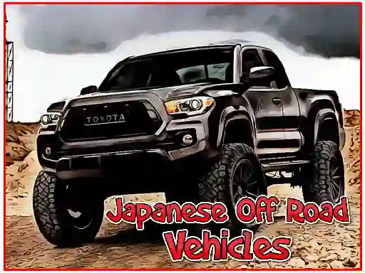 Игра Japanese Off Road Vehicles онлајн