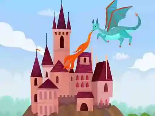 Игра Little Baby Dragons Memory онлајн