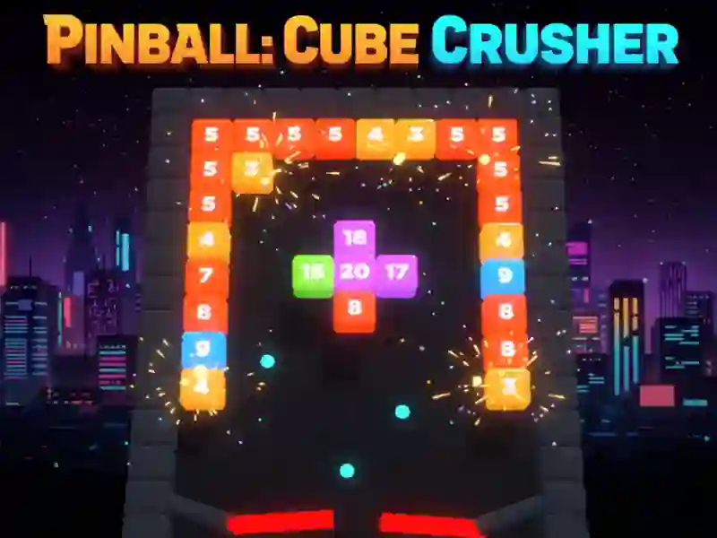 Игра Pinball: Cube Crusher онлајн
