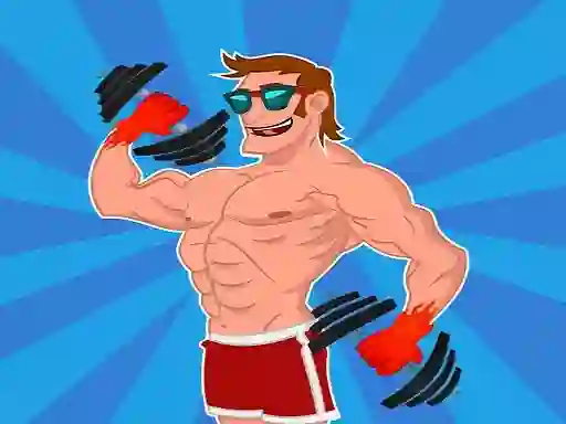 Игра Muscle race games body run 3d онлајн
