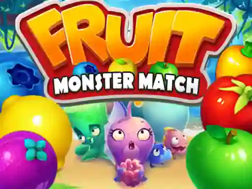 Игра Fruits Monster Match онлајн