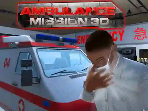 Игра Ambulance Mission 3d онлајн