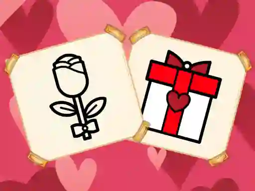 Игра Valentine Present Coloring онлајн