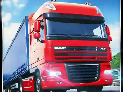 Игра Euro Truck Simulator Cargo Truck Drive онлајн