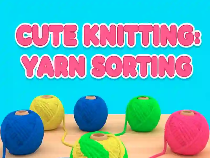 Игра Cute Knitting: Yarn Sorting онлајн