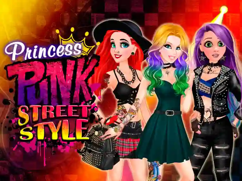 Игра Princess Punk Street Style онлајн