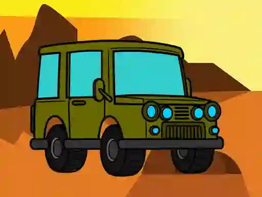 Игра Off-Road Coloring Book онлајн