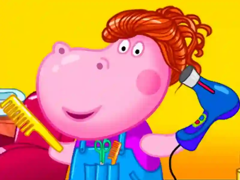 Игра Hippo Hair Salon онлајн