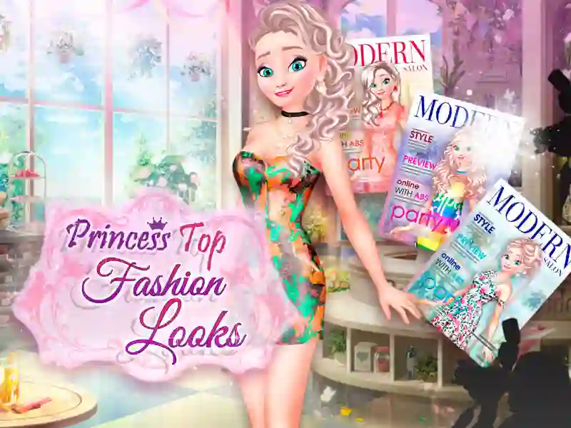 Игра Princess Top Fashion Looks онлајн