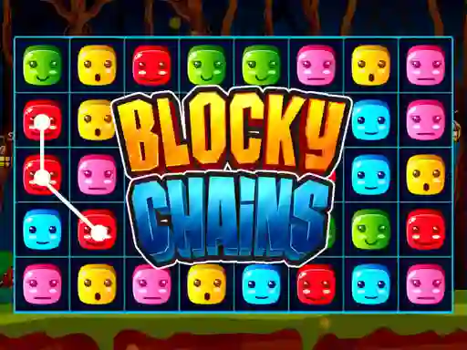 Игра Blocky Chains онлајн