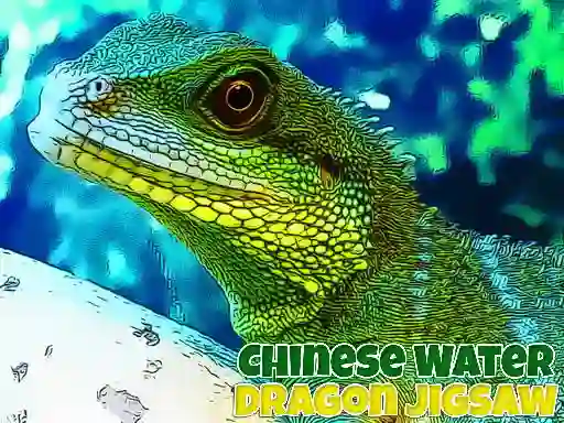 Игра Chinese Water Dragon Jigsaw онлајн
