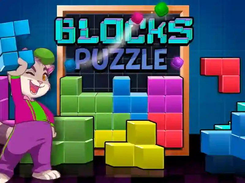Игра Blocks puzzle онлајн