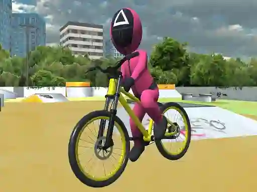 Игра Squid Gamer BMX Freestyle онлајн