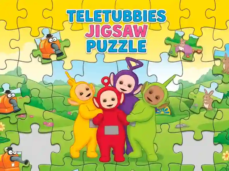 Игра Teletubbies Jigsaw Puzzle онлајн