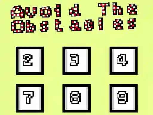 Игра Avoid the obstacles онлајн