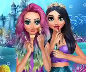 Игра Mermaids Makeup Salon онлајн