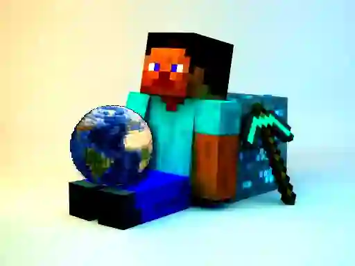Игра Mineblock Earth Survival онлајн