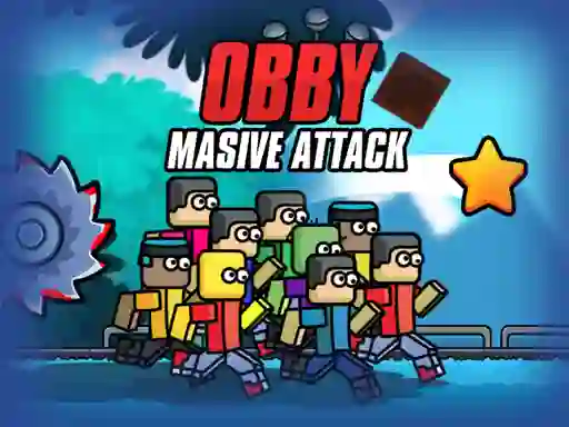 Игра Obby Massive Attack онлајн
