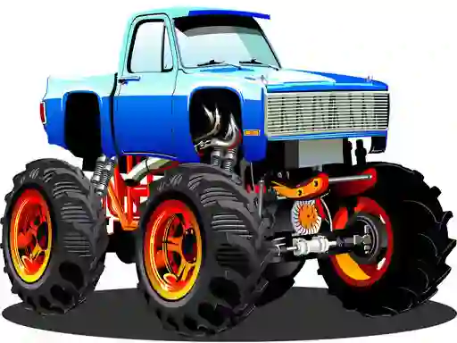Игра Monster Truck Puzzle онлајн