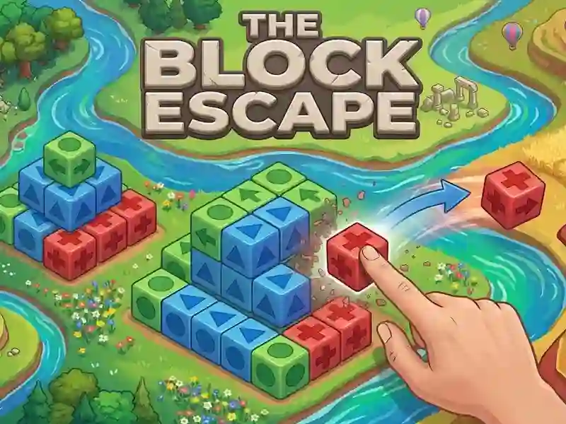 Игра The Block Escape онлајн
