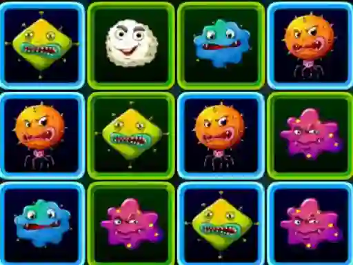 Игра Monster matching deluxe онлајн