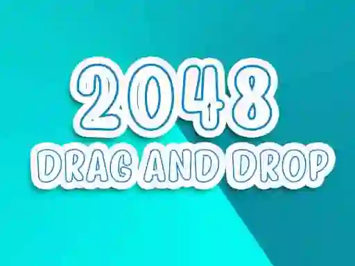 Игра 2048 Drag'nDrop онлајн
