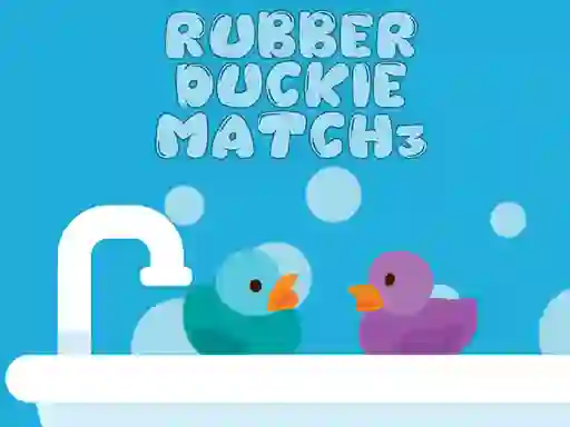 Игра Rubber Duckie Match 3 онлајн