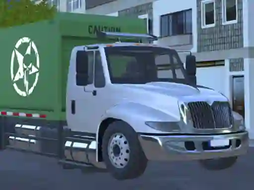 Игра Garbage Truck Driving онлајн