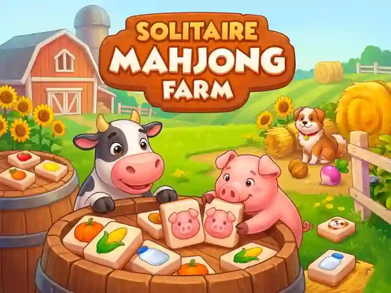 Игра Solitaire Mahjong Farm онлајн