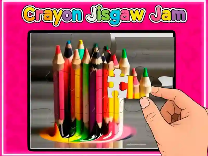 Игра Crayon Jigsaw Jam онлајн