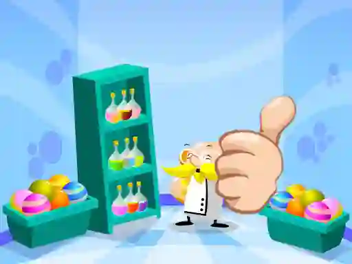 Игра Crazy Professor Bubble онлајн
